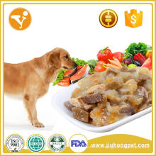 Ningún perro aditivo tipo de aplicación natural oem comida para mascotas comida para perros enlatada